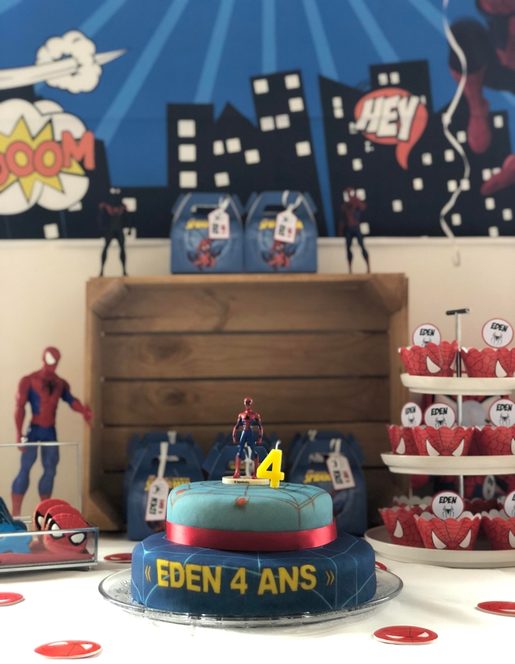 Anniversaire Spiderman Les 4 Ans D Eden Cherry On The Couscous